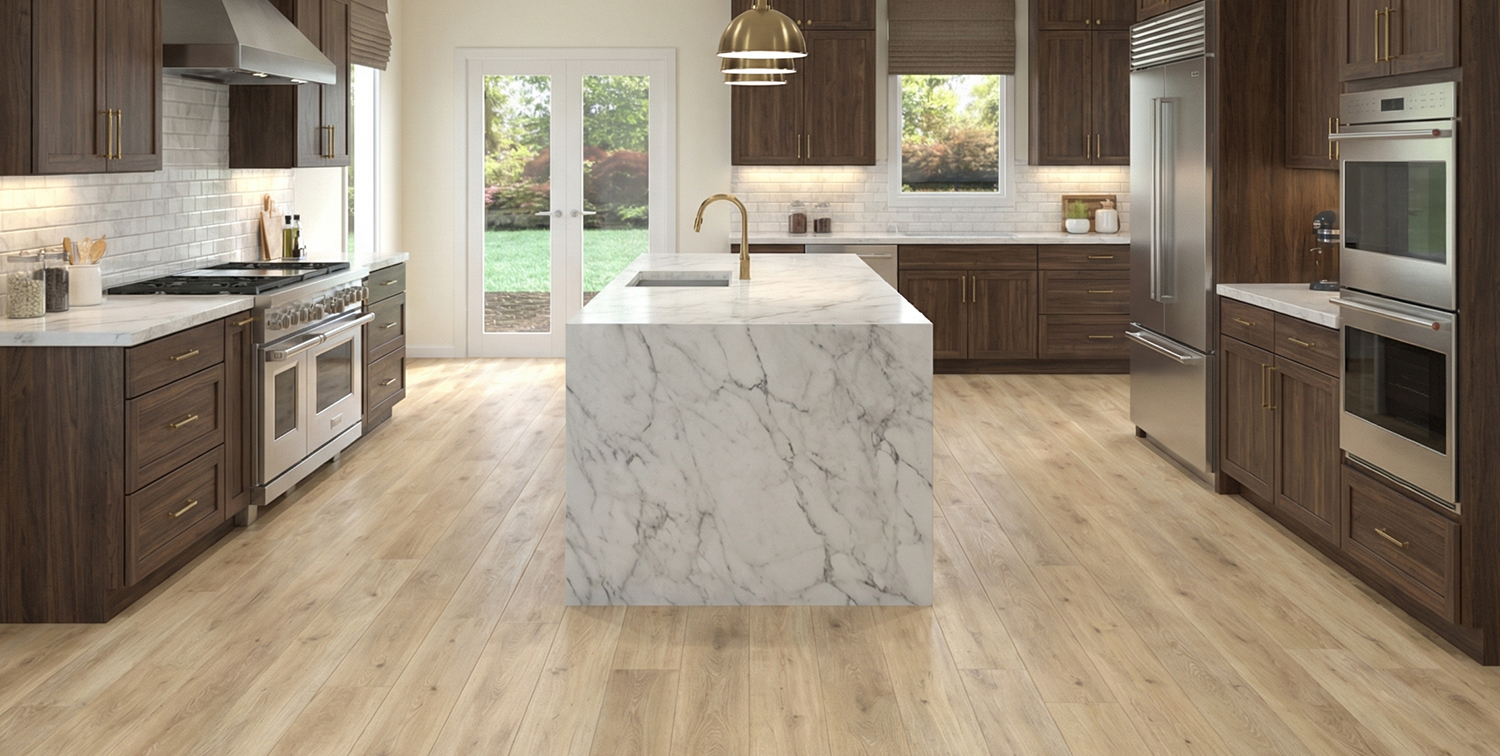 Classic oak Cambridge kitchen